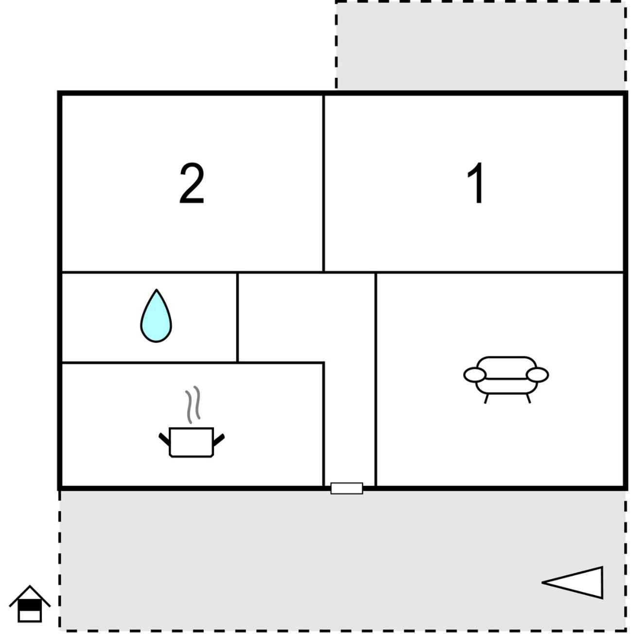 Amazing Apartment In Lumbarda With Kitchen エクステリア 写真